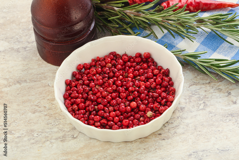 Red pepper corn seeds aroma Red pepper corn seeds aroma
