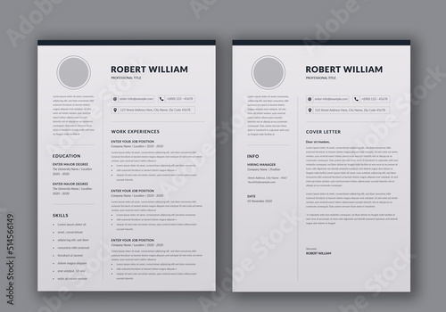 Clean Resume Layout