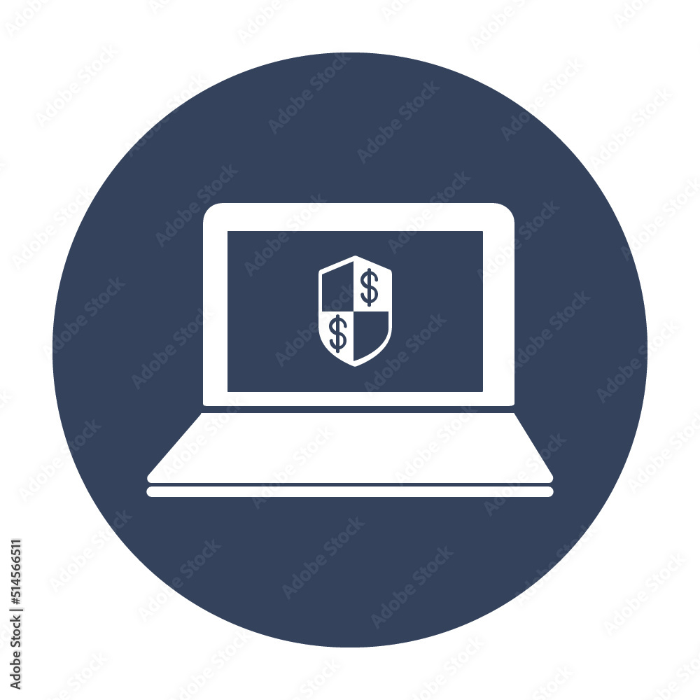 Mobile banking outline icon - vector.
Mobile banking outline icon - vector.