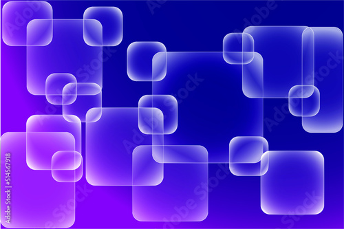 Geometric digital background. Modern background in lilac and blue