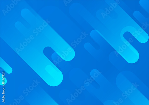 Minimal geometric blue background abstract design. Vector illustration abstract graphic design banner pattern background template.