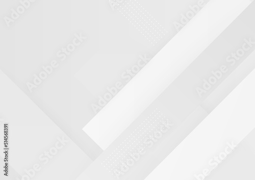 Minimal geometric white light background abstract design. Vector illustration abstract graphic design banner pattern background template.