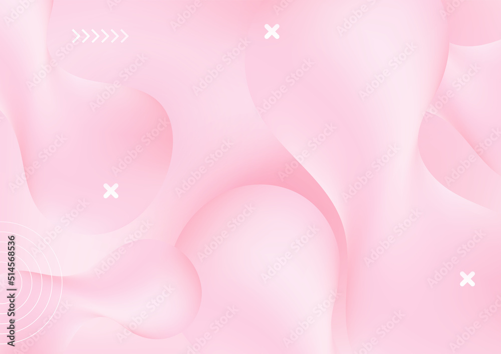 Minimal geometric pink background abstract design. Vector illustration abstract graphic design banner pattern background template. Minimal geometric pink background abstract design. Vector illustration abstract graphic design banner pattern background template.