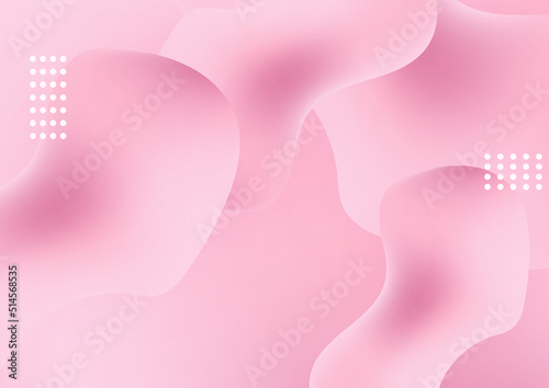 Minimal geometric pink background abstract design. Vector illustration abstract graphic design banner pattern background template.