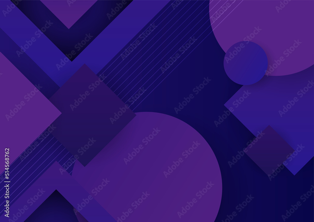 Minimal geometric purple background abstract design. Vector illustration abstract graphic design banner pattern background template. Minimal geometric purple background abstract design. Vector illustration abstract graphic design banner pattern background template.