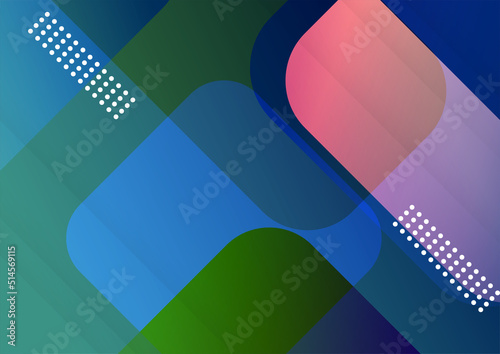 Minimal geometric blue background abstract design. Vector illustration abstract graphic design banner pattern background template.