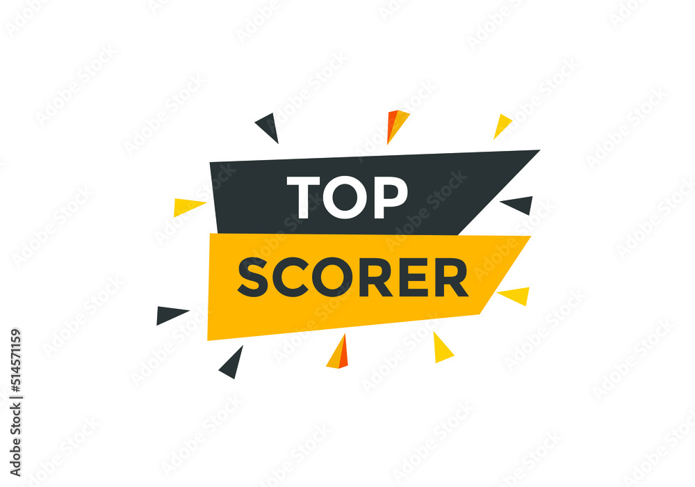 top scorer text label sticker banner. Vector Illustration top scorer Button.
top scorer text label sticker banner. Vector Illustration top scorer Button.