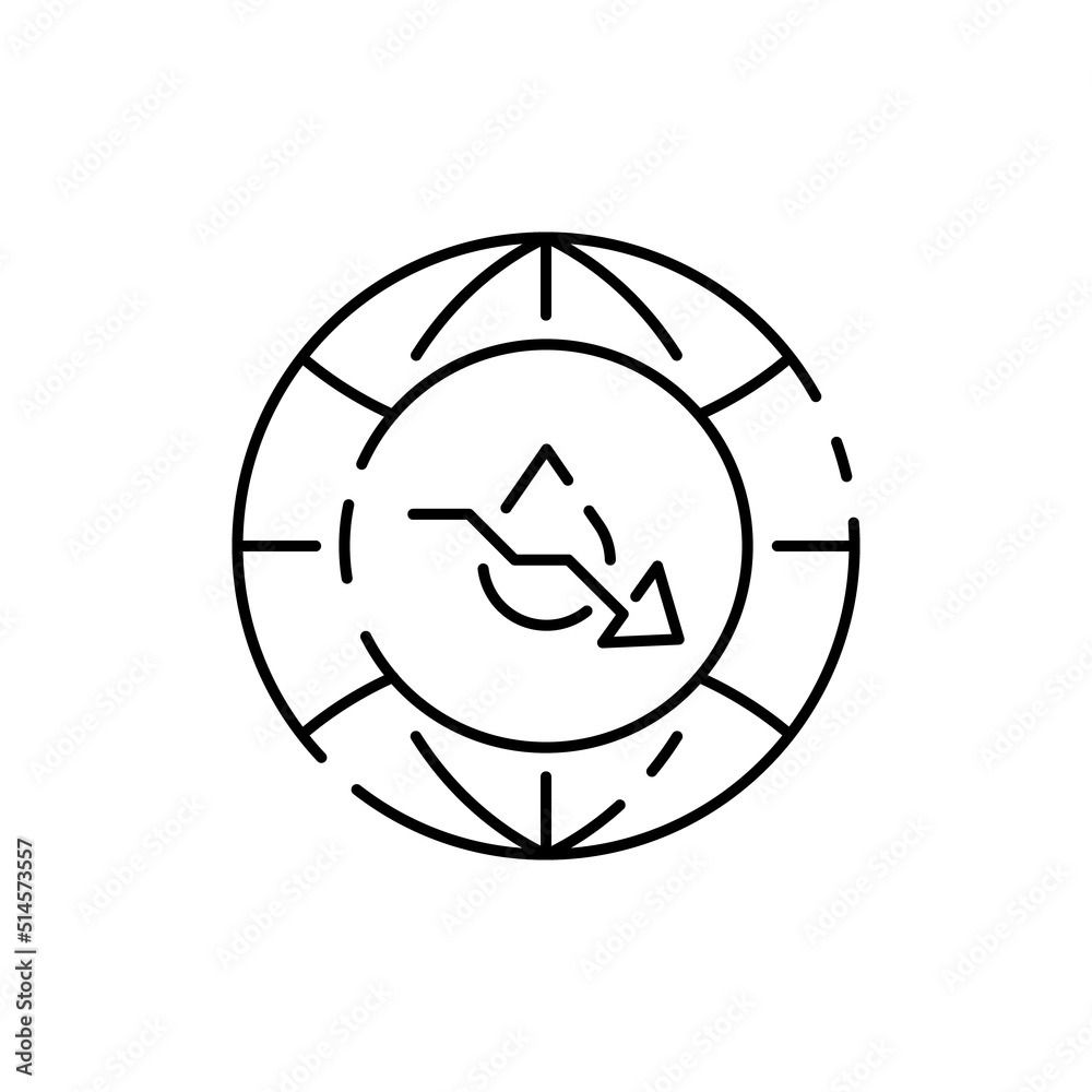 Drought. thirst. Cracked and dried plant or soil. Global disaster. Famine. Climate change vector line icon Drought. thirst. Cracked and dried plant or soil. Global disaster. Famine. Climate change vector line icon