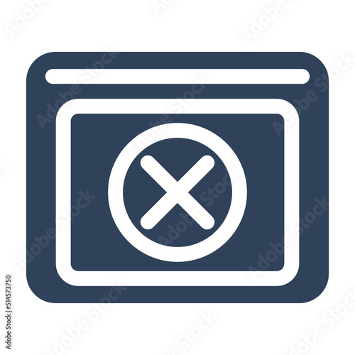 Appointment, calendar, date, month, unavailable icon