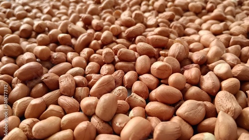 close up of peanuts