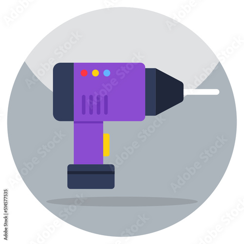 Premium download icon of drilling machine