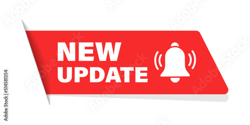 Update software icon in flat style. System upgrade notification vector illustration on isolated background. Progress install sign business concept.