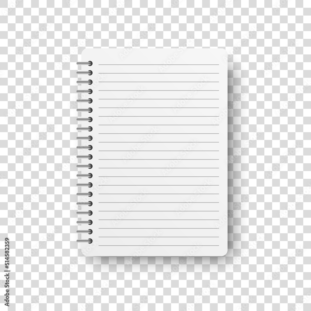 Notebook icon in flat style. Paper sheet vector illustration on isolated background. Page sign business concept. Notebook icon in flat style. Paper sheet vector illustration on isolated background. Page sign business concept.