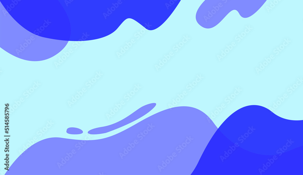 Blue dynamic shape abstract background. Suitable for web and mobile app backgrounds. EPS 10.