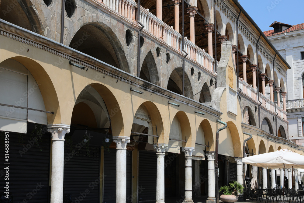 Ancient Palace of Padua in Italy called PALAZZO DELLA RAGIONE