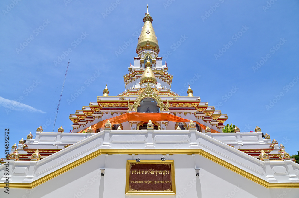 BANGKOK, THAILAND June 26, 2022 Phra Maha Chedi Phuttha Bucha with