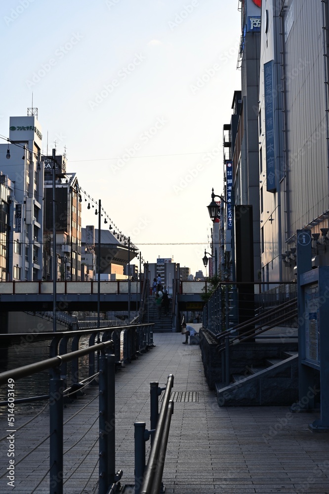 Naklejka premium 道頓堀