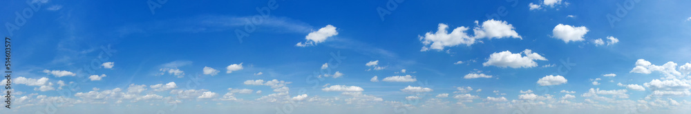 White clouds against blue sky background White clouds against blue sky background