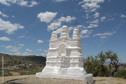 Vicar altar, religious monument in Monda, Malaga, Spain