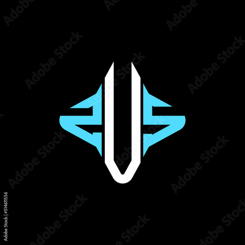 Obraz na płótnie ZUS letter logo creative design with vector graphic