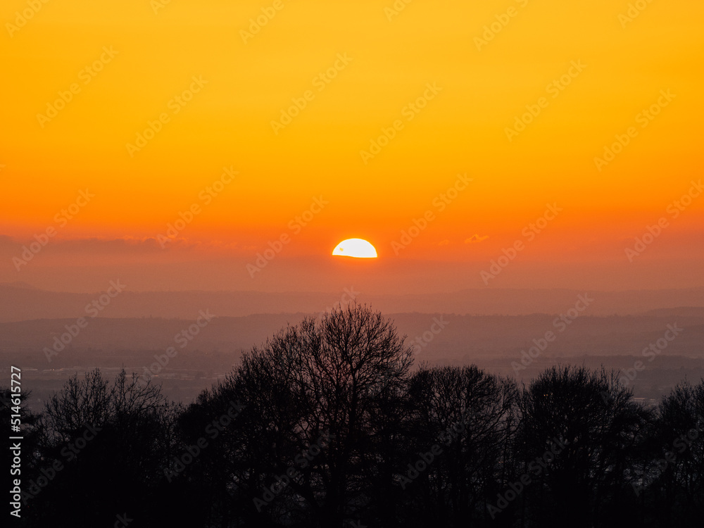 Sunset at Cheltenham