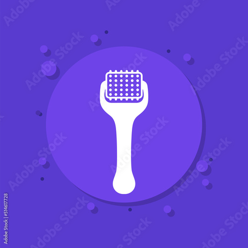 dermaroller icon, skin care device