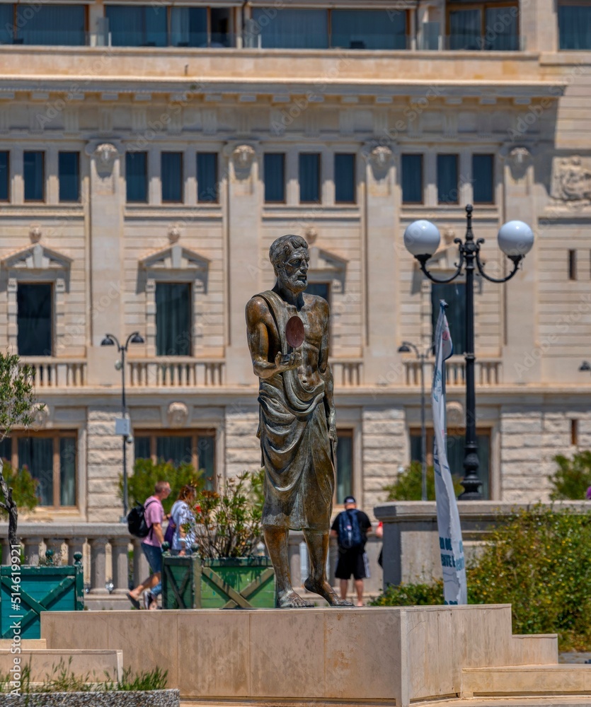 Fototapeta premium Statue in Siracusa Italy