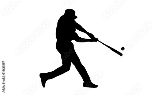 black silhouettes of men playing baseball