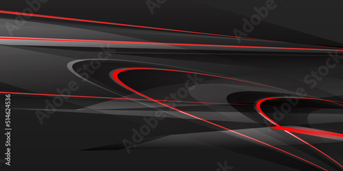 Black background with red lines