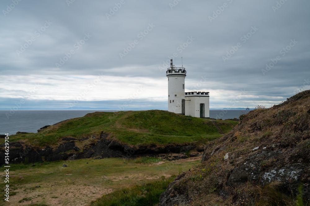 view of the Elie Lighthouse on the Firth of Forth in Scotland view of the Elie Lighthouse on the Firth of Forth in Scotland