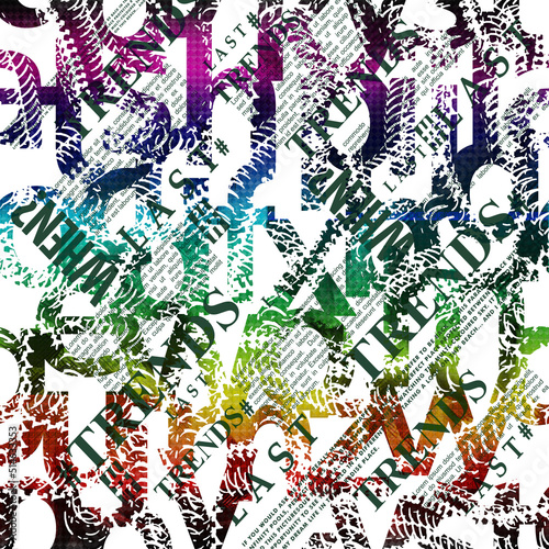 geometric color writing pattern texture background design