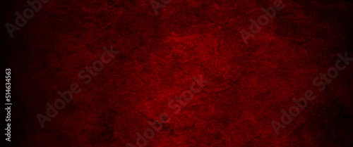 Scary red wall for background, Dark grunge textured red concrete wall background, red horror wall background, dark slate background toned classic red color, old textured background. 