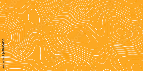 Map line of topography. Vector abstract topographic map concept, topography relief. Abstract background. Vector illustration. Outline cartography landscape., trendy cover with wavy colorful lines.	