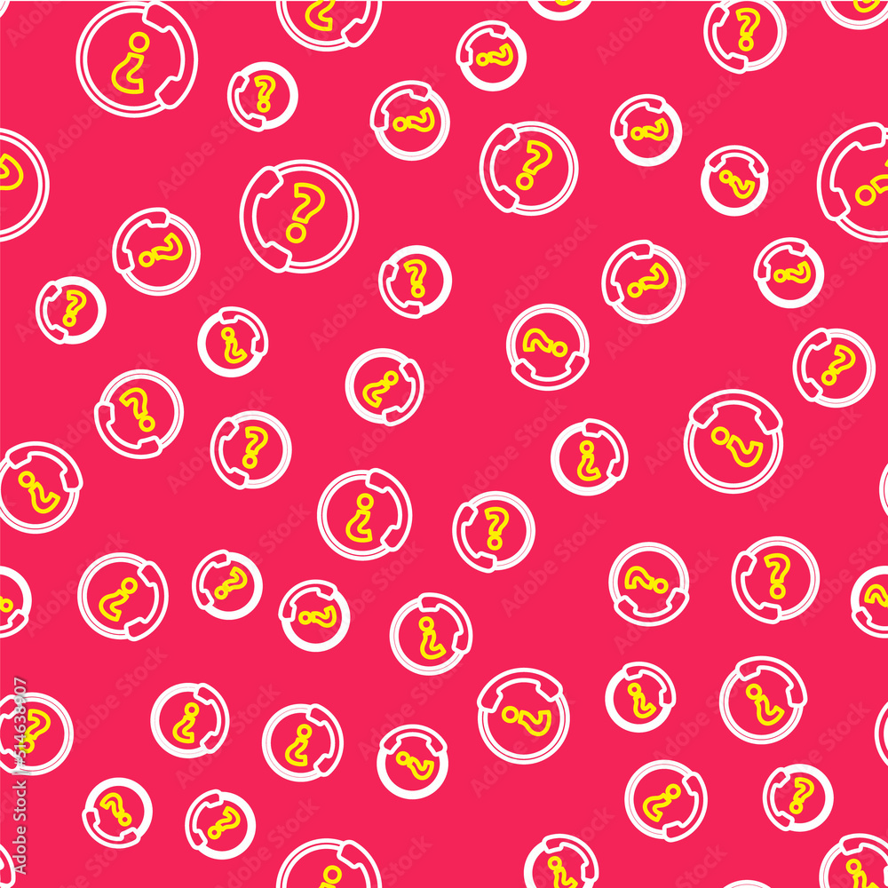 Line Telephone 24 hours support icon isolated seamless pattern on red background. All-day customer support call-center. Full time call services. Vector Line Telephone 24 hours support icon isolated seamless pattern on red background. All-day customer support call-center. Full time call services. Vector