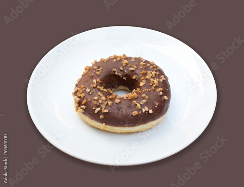 donuts with chocolate