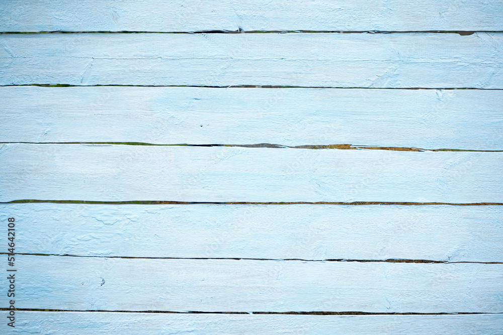 Obraz premium Blue wood texture background, natural pattern.