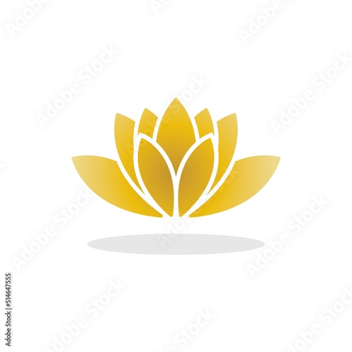 Beauty vector lotus icon