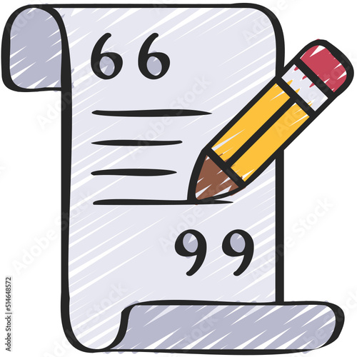 Write Speech Icon