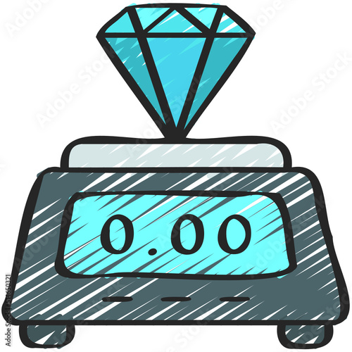 Diamond Scales Icon