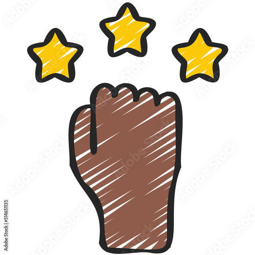 Motivation Hand Icon