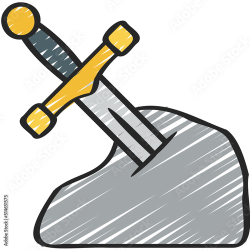 Excalibur Sword Icon