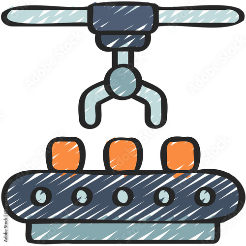 Hanging Claw Assembly Icon