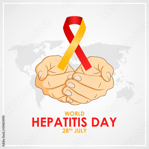 Vector illustration for World Hepatitis Day