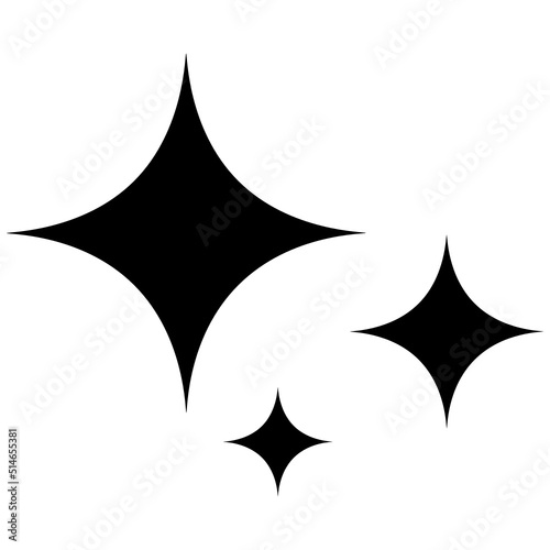 Light Shining Glitter Stars Icon