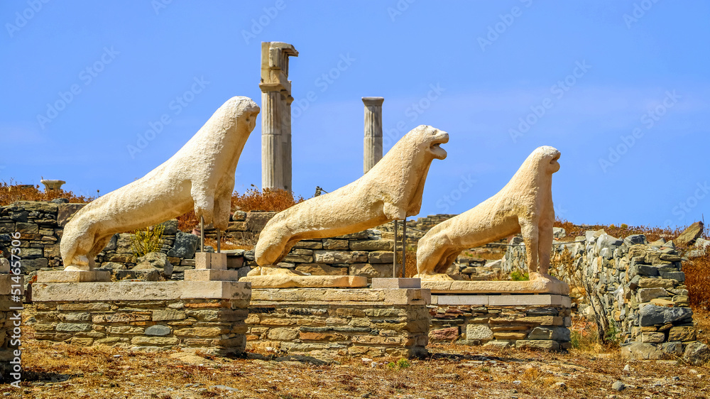Obraz premium Delos, Greece