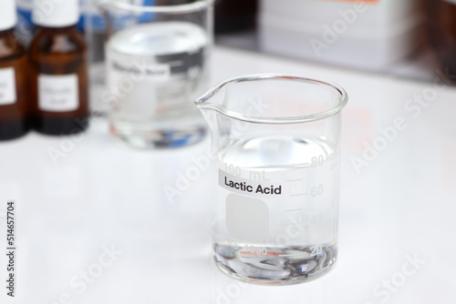 Lactic Acid is a chemical ingredient in beauty product