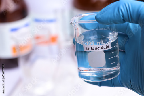 Tartaric Acid is a chemical ingredient in beauty product