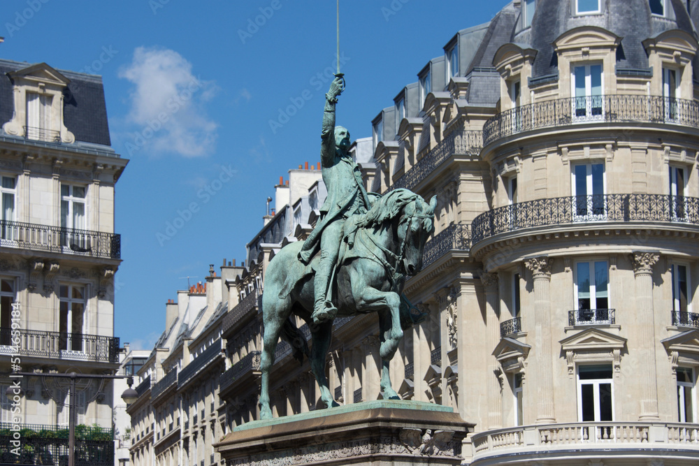 Statue, Beauty f Paris, détails