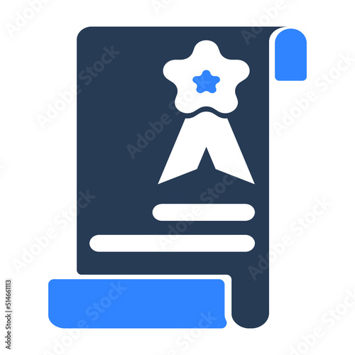  Achievement, attest, authorize, award, certificate, diploma icon