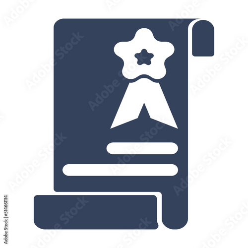  Achievement, attest, authorize, award, certificate, diploma icon